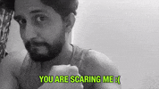 Scared Biting Nails GIF by Digital Pratik