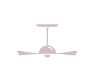 fanfriendsau ceiling fan ceilingfan spinning fan fan friends australia Sticker