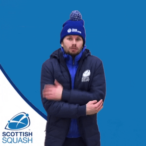 Cold GIF by Scottish Squash
