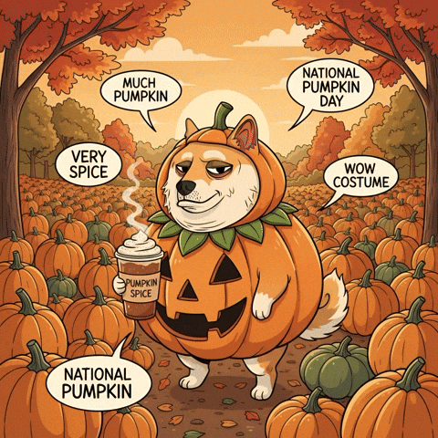 Shiba Inu Halloween GIF by Doge Pound
