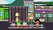 eric cartman wrestling GIF by South Park 