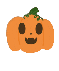 vecadoodles halloween spooky pumpkin calabaza Sticker