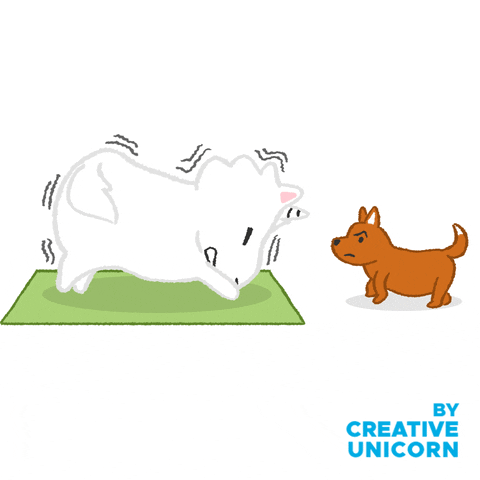 Yoga Cu GIF by Creative Unicorn
