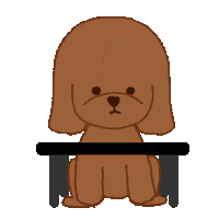 Dog Please Sticker
