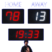 13 Away Sticker