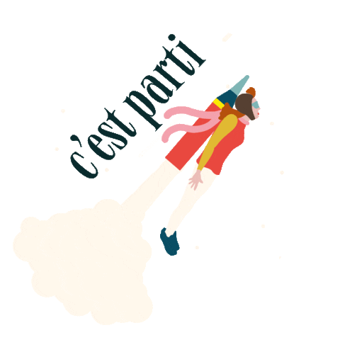 BiscuitsAgathe lets go rocket cookie switzerland Sticker