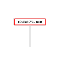 Courchevel 1850 Sticker by COURCHEVEL, Capitale mondiale du ski depuis 1946