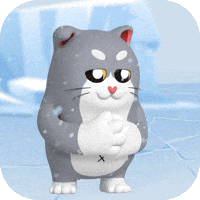 Cat Winter GIF by Liberty Cats Emojis