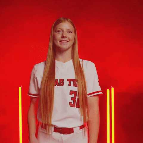Hailey Toney GIF by Texas Tech Softball