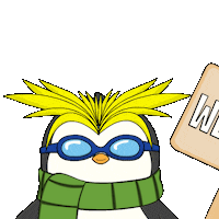 Welcome Home Penguin Sticker by Pudgy Penguins