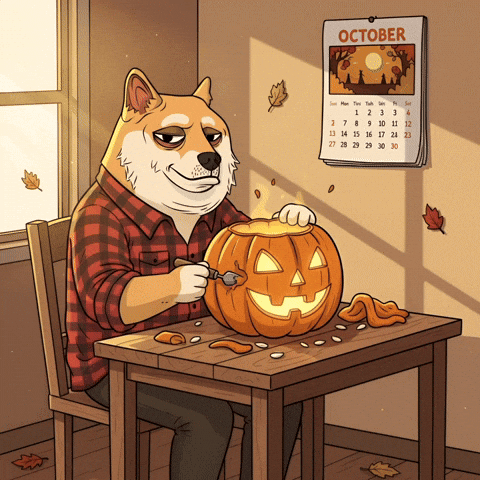 Shiba Inu Art GIF by Doge Pound