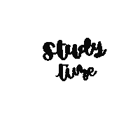 studywjuju simple study time studytime studywjuju Sticker