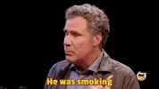 Will Ferrell Smoke GIF by First We Feast