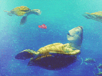 fish swimming GIF