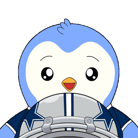 Game Time Football Sticker by Pudgy Penguins