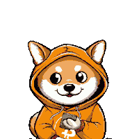 Puppy Love Heart Eyes Sticker by $DOG