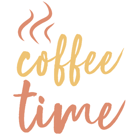 Coffee Time Love Sticker