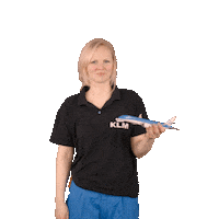 Royal Dutch Airlines Thumbs Up Sticker by KLM