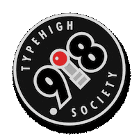 letterpress typehigh Sticker by fresh.impression