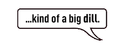 Talking Big Deal Sticker by Delic