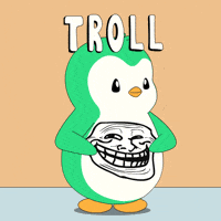 Face Penguin GIF by Abster