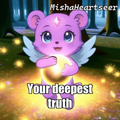 Peace Glow GIF by MishaHeartseer