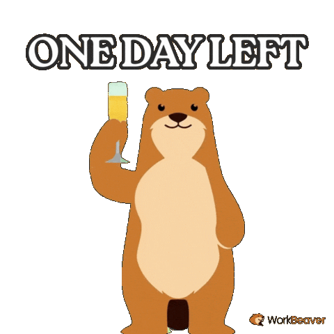 So Close Cheers Sticker by WorkBeaver