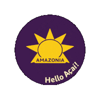 amazoniaacai fresh tasty acai amazonia Sticker
