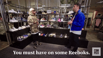 Lil Wayne Sneaker Shopping GIF by Complex
