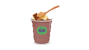 Peanut Butter Chocolate Sticker by Project Acai