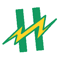 Lightning Bolt Charlotte Sticker by Harriet's Hamburgers