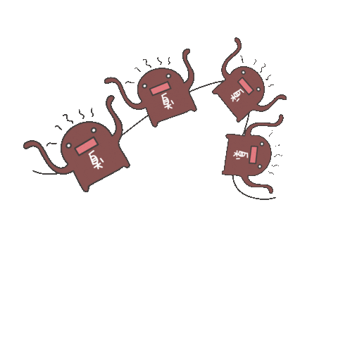 度菇13咦的茶水間 Sticker