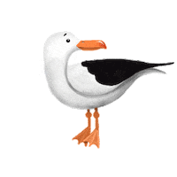 sea gull travel Sticker by GrowthRocks