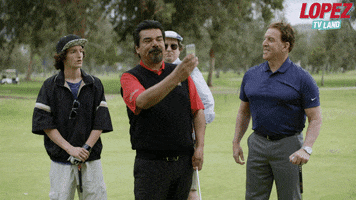 tv land selfie GIF by Lopez on TV Land