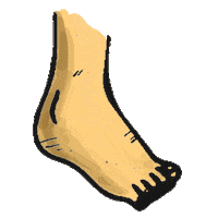 Feet Sivar Sticker by Loto El Salvador