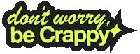 Dontworrybecrappy Sticker by CRAP Eyewear