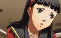 Watching Persona 4 GIF
