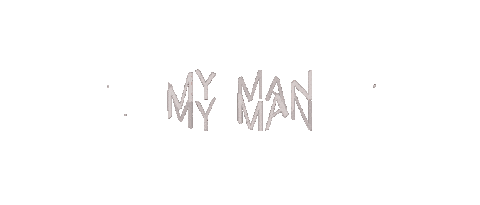 My Man Sticker Sticker by Winona Oak