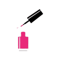 Thenaildresser glam nail nail polish glow up Sticker