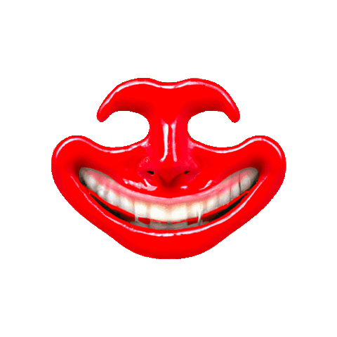 Halloween Face Sticker by Anne Horel