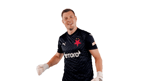 Lets Go Yes Sticker by SK Slavia Praha