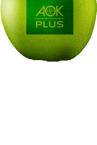 Green Apple Sticker by AOK PLUS