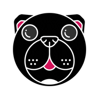Pug Sticker