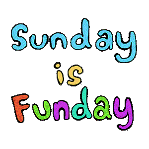 Weekend Sunday Sticker by Florens Debora