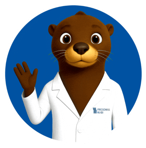 freseniuskabimx giphyattribution hola saludo dibencio Sticker