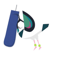 Bird Lapwing Sticker by RSPB