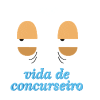 concurseiro concursopublico Sticker by Rico Domingues