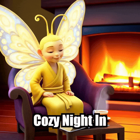 Evening Relaxation GIF by BuddhaFlyJourney