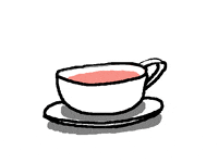 Mikbulp coffee ghost tea spirit GIF