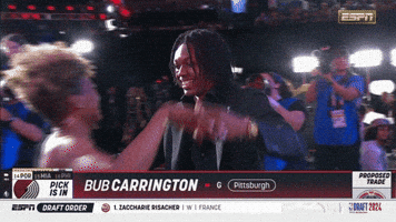 Nba Draft Hug GIF by NBA